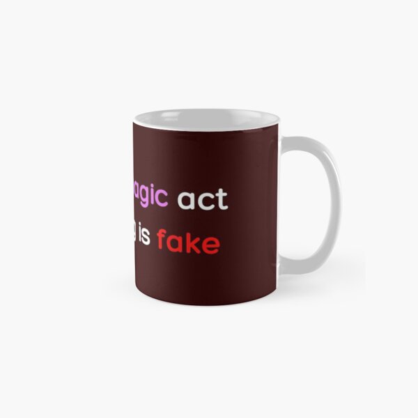 In a real magic act everything is fake _Colored_ Classic Mug RB2904product Offical WandaVision Merch