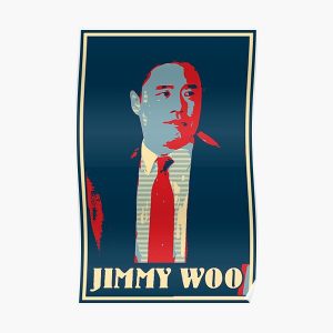 Jimmy woo latest vintage pattern  Poster RB2904product Offical WandaVision Merch