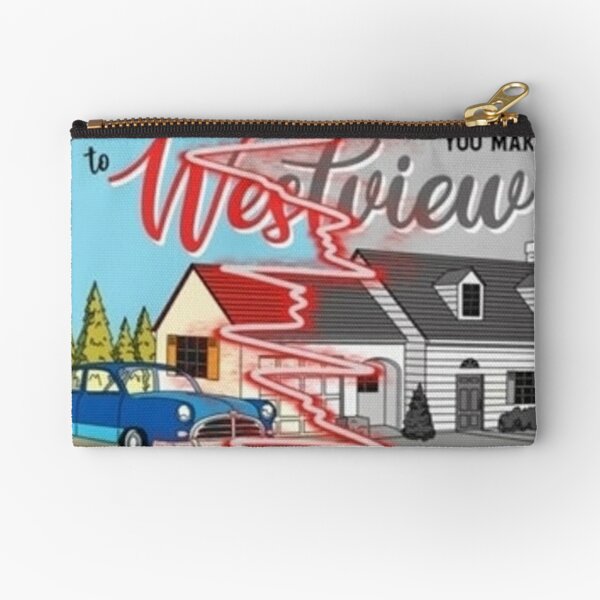 westview black and color Zipper Pouch RB2904product Offical WandaVision Merch