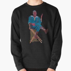 sitting vision Pullover Sweatshirt RB2904product Offical WandaVision Merch