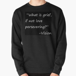 statement by vision Pullover Sweatshirt RB2904product Offical WandaVision Merch