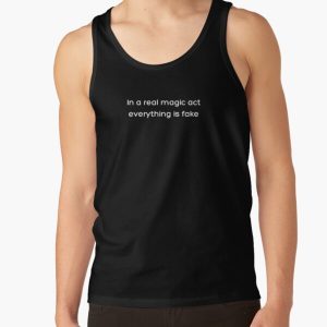 In a real magic act everything is fake _White_ Tank Top RB2904product Offical WandaVision Merch