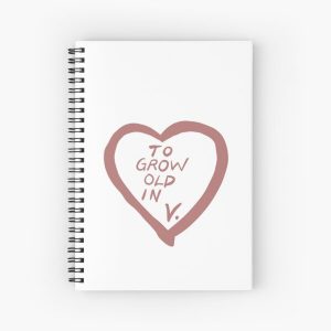 To grow old in Spiral Notebook RB2904product Offical WandaVision Merch