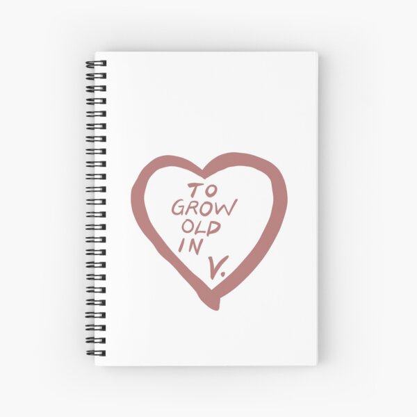 To grow old in Spiral Notebook RB2904product Offical WandaVision Merch