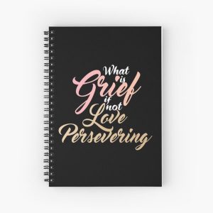 What is grief if not love persevering Spiral Notebook RB2904product Offical WandaVision Merch