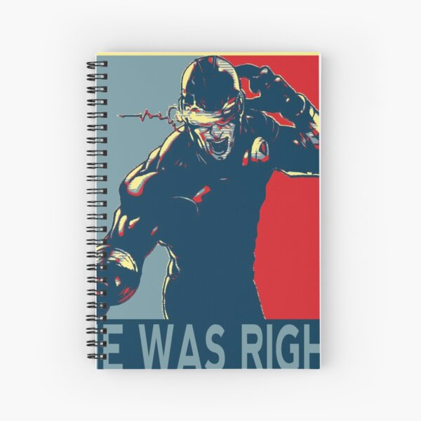 he was right Spiral Notebook RB2904product Offical WandaVision Merch