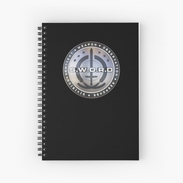 New S.W.O.R.D. Logo Spiral Notebook RB2904product Offical WandaVision Merch