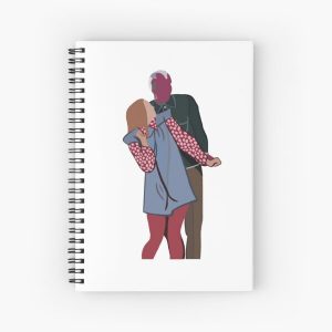 Dancing Wanda and Vision Spiral Notebook RB2904product Offical WandaVision Merch