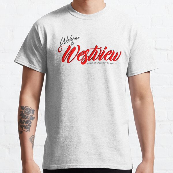 WELCOME TO WESTVIEW Classic T-Shirt RB2904product Offical WandaVision Merch
