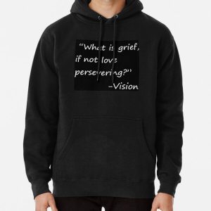 statement by vision Pullover Hoodie RB2904product Offical WandaVision Merch