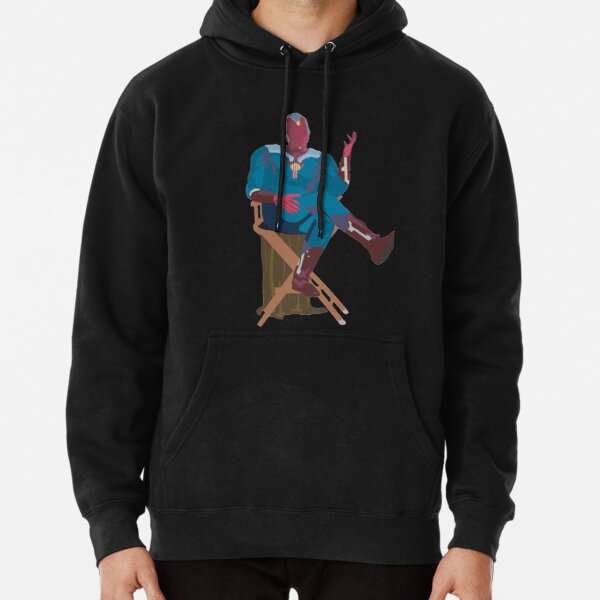 sitting vision Pullover Hoodie RB2904product Offical WandaVision Merch