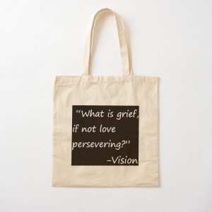 statement by vision Cotton Tote Bag RB2904product Offical WandaVision Merch