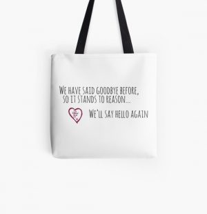 To grow old in (wanda & vision) All Over Print Tote Bag RB2904product Offical WandaVision Merch
