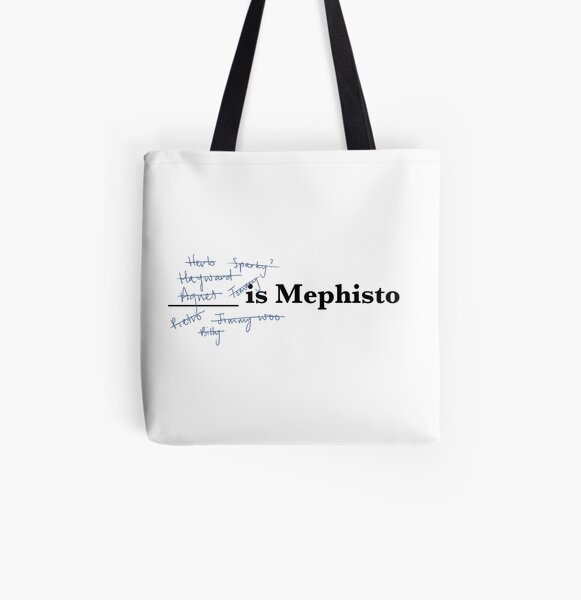 you are mephisto. i am mephisto. All Over Print Tote Bag RB2904product Offical WandaVision Merch