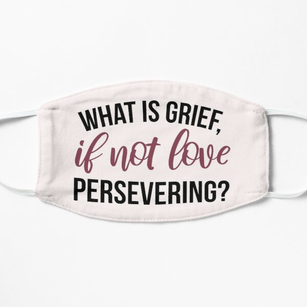 What Is Grief, If Not Love Persevering?  Flat Mask RB2904product Offical WandaVision Merch