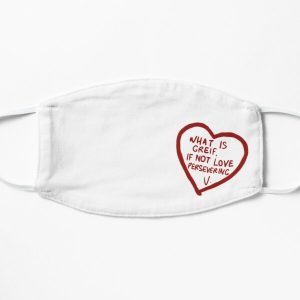 What is grief, if not love persevering Flat Mask RB2904product Offical WandaVision Merch