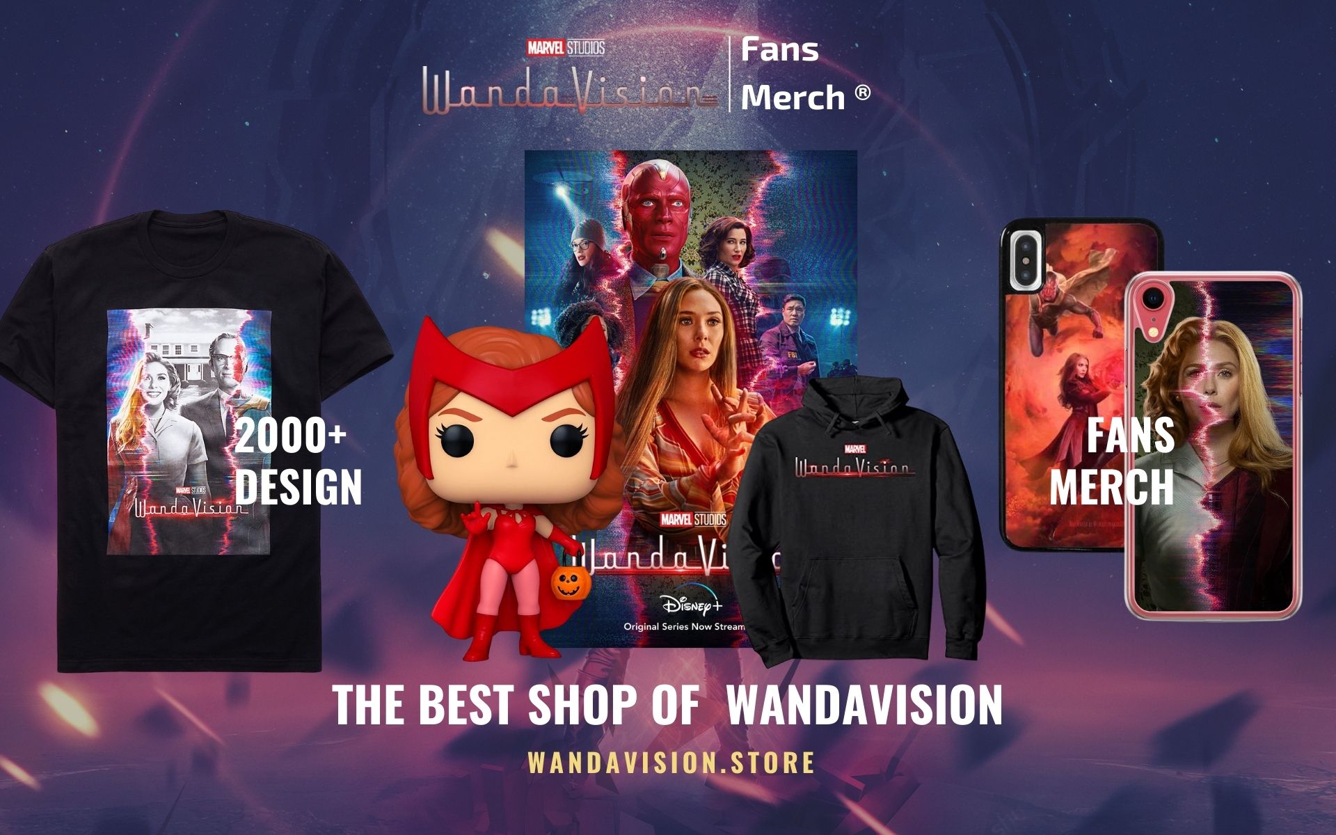 Wandavision Merch Store Web Banner 1 - WandaVision Merch