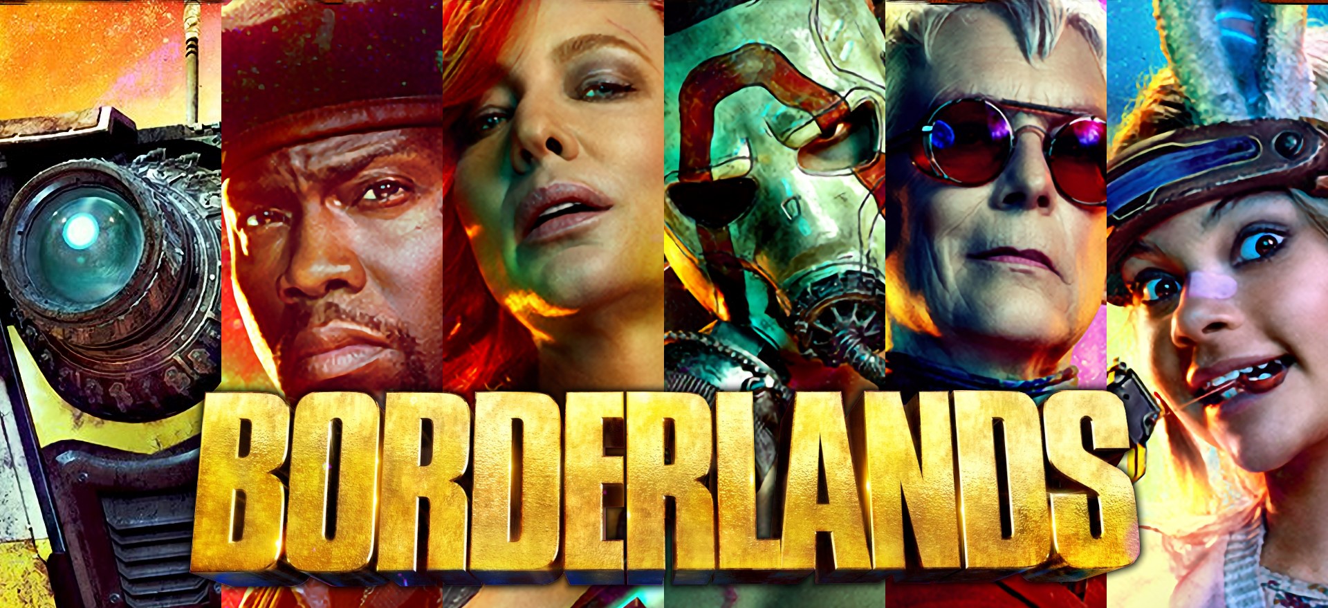 Borderlands Movie Cast Posters Revealed - WandaVision Merch